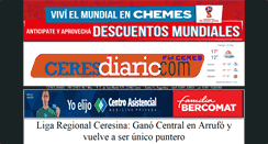 Desktop Screenshot of ceresdiario.com